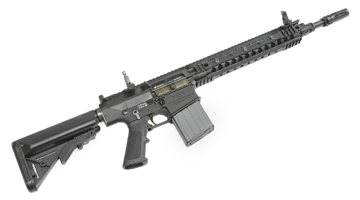 VFC KAC SR25 ECC Enhanced Combat Carbine Vollmetall Gas-Blow-Back 6mm BB schwarz Bild 4