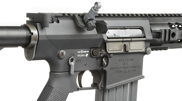 VFC KAC SR25 ECC Enhanced Combat Carbine Vollmetall Gas-Blow-Back 6mm BB schwarz Bild 8