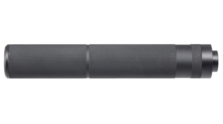MET Aluminium Type-C Suppressor Silencer 195 x 31mm 14mm- schwarz Bild 2