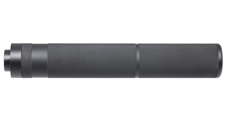 MET Aluminium Type-C Suppressor Silencer 195 x 31mm 14mm- schwarz Bild 3