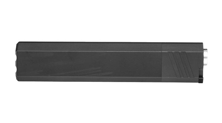 Big Dragon Airsoft OS 9mm Aluminium Mock Suppressor 14mm- schwarz Bild 4