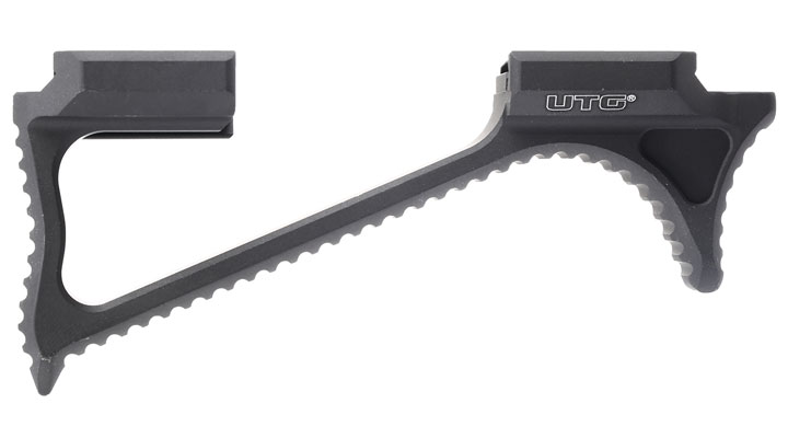 UTG Ultra Slim Aluminium Angled Frontgriff f. 20 - 22mm Schienen schwarz Bild 3