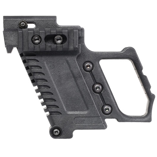 Nuprol Pistol Carbine Kit fr G17 / G18 / G22 / G34 GBB Pistolen schwarz Bild 2