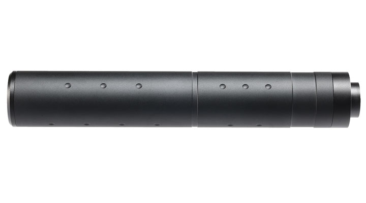 MET Aluminium Type-B Suppressor Silencer 195 x 31mm 14mm- schwarz Bild 2