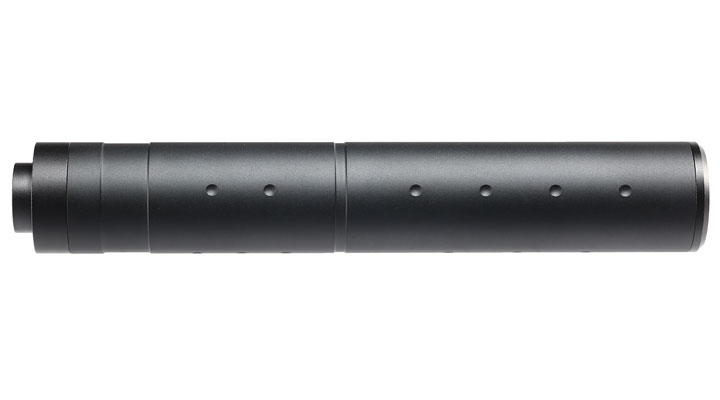 MET Aluminium Type-B Suppressor Silencer 195 x 31mm 14mm- schwarz Bild 3