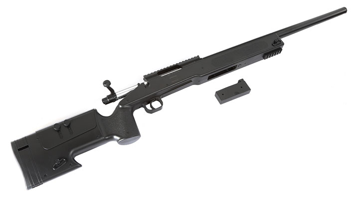 ASG McMillan M40A3 Sportline Bolt Action Snipergewehr Springer 6mm BB schwarz Bild 4