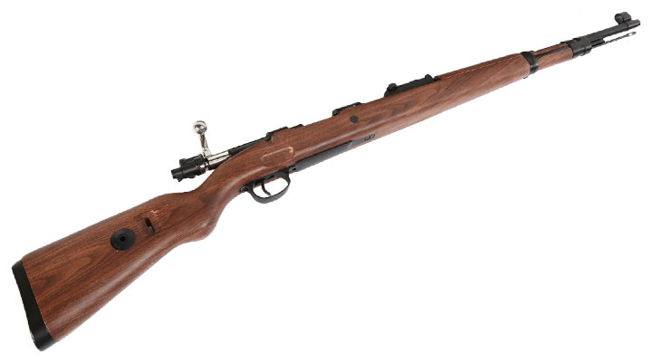 Double Bell Airsoft Karabiner 98K Bolt-Action Springer Gewehr mit Hlsenauswurf 6mm BB Holzoptik Bild 4