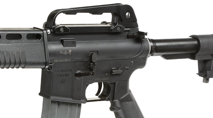 G&G Combat Machine GTW91 S-AEG 6mm BB schwarz Bild 7