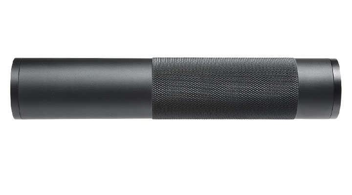 MET Aluminium Nato 5.56 Style Suppressor Silencer 189 x 36mm 14mm+ / 14mm- schwarz Bild 2