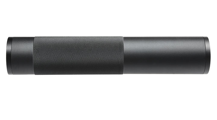 MET Aluminium Nato 5.56 Style Suppressor Silencer 189 x 36mm 14mm+ / 14mm- schwarz Bild 3