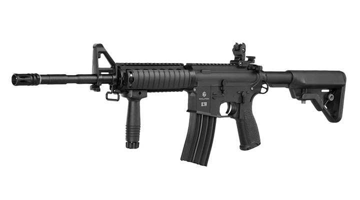 Evolution Airsoft Recon S Sopmod Carbontech S-AEG 6mm BB schwarz