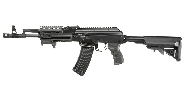 APS AK-74 PMC Tactical Vollmetall BlowBack S-AEG 6mm BB schwarz Bild 1