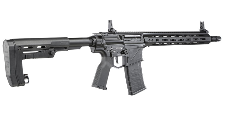 APS Phantom Extremis Rifle MK8 eSilver Edge SDU-MosFet 2.0 Vollmetall S-AEG 6mm BB schwarz Bild 3