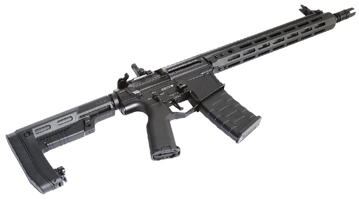 APS Phantom Extremis Rifle MK8 eSilver Edge SDU-MosFet 2.0 Vollmetall S-AEG 6mm BB schwarz Bild 4