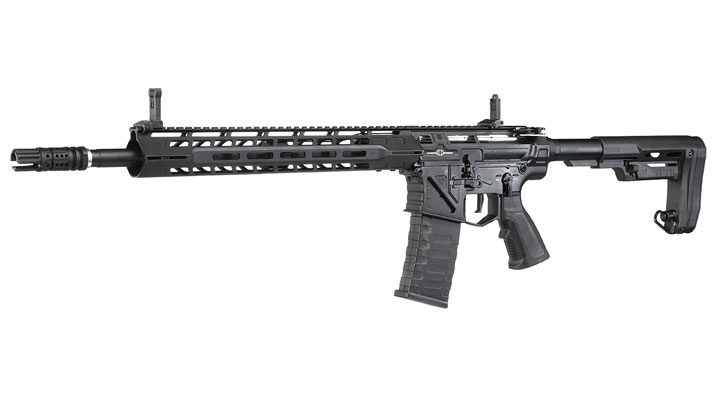 Versandrcklufer APS Phantom Extremis Rifle MK3 eSilver Edge SDU-MosFet Vollmetall S-AEG 6mm BB schwarz