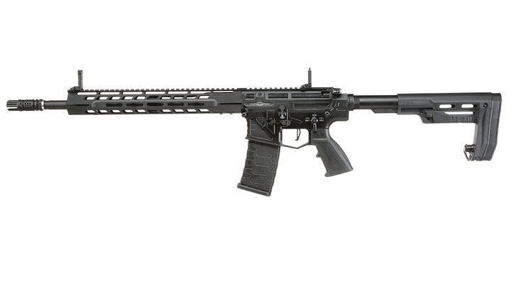 Versandrcklufer APS Phantom Extremis Rifle MK3 eSilver Edge SDU-MosFet Vollmetall S-AEG 6mm BB schwarz Bild 1
