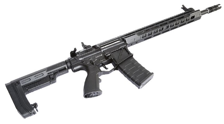 Versandrcklufer APS Phantom Extremis Rifle MK3 eSilver Edge SDU-MosFet Vollmetall S-AEG 6mm BB schwarz Bild 4
