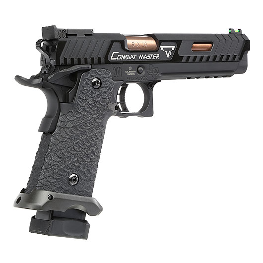 EMG / STI International TTI Combat Master 2011 JW3 Vollmetall GBB 6mm BB schwarz Bild 4