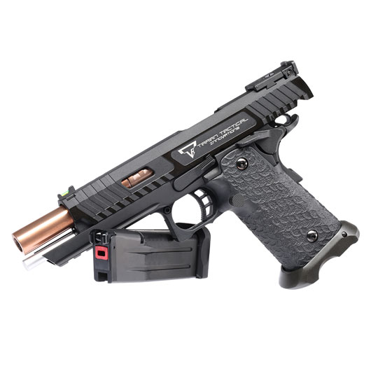 EMG / STI International TTI Combat Master 2011 JW3 Vollmetall GBB 6mm BB schwarz Bild 9