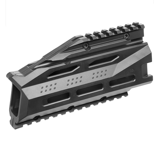 ASG ATEK M-LOK Polymer Handguard vorne f. ASG CZ Scorpion EVO 3 - A1 schwarz Bild 4