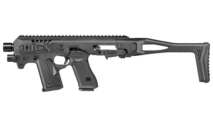 CAA Airsoft Division Micro RONI Conversion Kit f. TM / KSC / VFC / WE G17 / G18C / G22 / G31 schwarz Bild 1