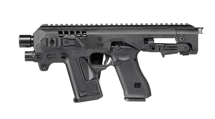 CAA Airsoft Division Micro RONI Conversion Kit f. TM / KSC / VFC / WE G17 / G18C / G22 / G31 schwarz Bild 2