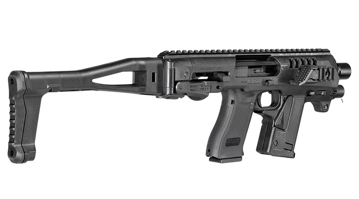 CAA Airsoft Division Micro RONI Conversion Kit f. TM / KSC / VFC / WE G17 / G18C / G22 / G31 schwarz Bild 4