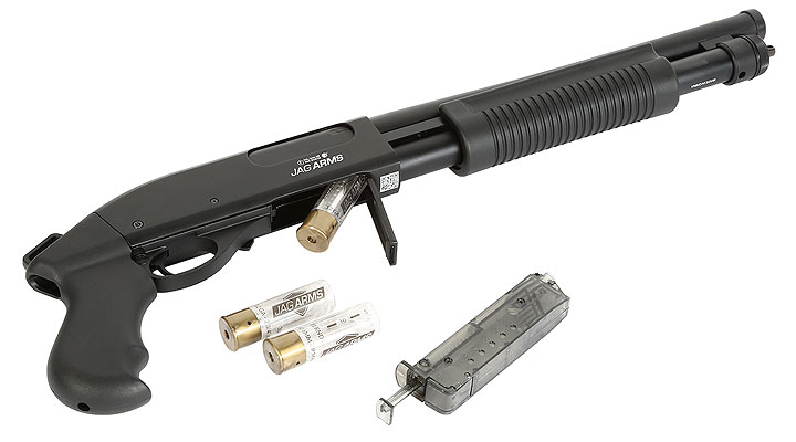 Jag Arms Scattergun HD TPG Vollmetall Pump Action Gas Shotgun 6mm BB schwarz Bild 4