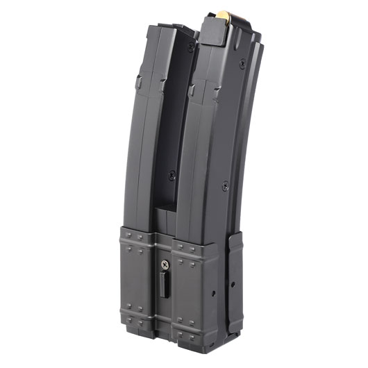 Cyma MP5 Dual-Magazin Hi-Cap 560 Schuss schwarz - Long-Type Bild 1