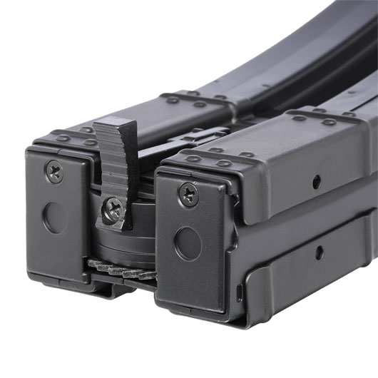 Cyma MP5 Dual-Magazin Hi-Cap 560 Schuss schwarz - Long-Type Bild 3