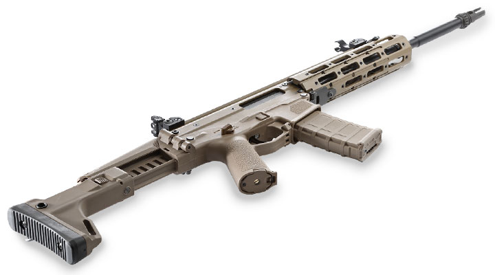 Wei-ETech MSK Long-Version Vollmetall S-AEG 6mm BB tan Bild 4