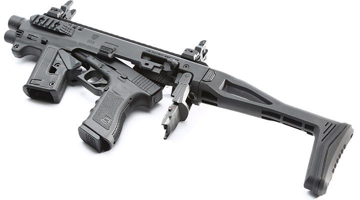 CAA Airsoft Division Micro RONI Conversion Kit f. TM / KSC / VFC / WE G17 / G18C / G22 / G31 schwarz - Advanced Bild 10