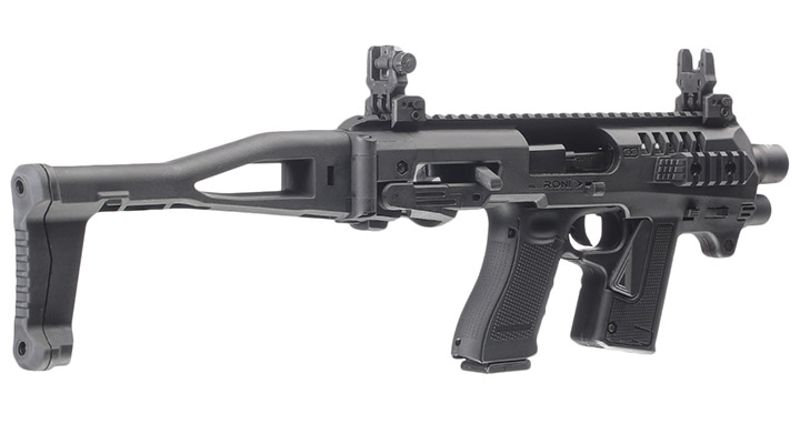 CAA Airsoft Division Micro RONI Conversion Kit f. TM / KSC / VFC / WE G17 / G18C / G22 / G31 schwarz - Advanced Bild 3