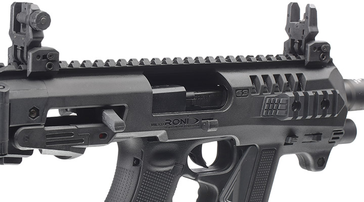 CAA Airsoft Division Micro RONI Conversion Kit f. TM / KSC / VFC / WE G17 / G18C / G22 / G31 schwarz - Advanced Bild 7