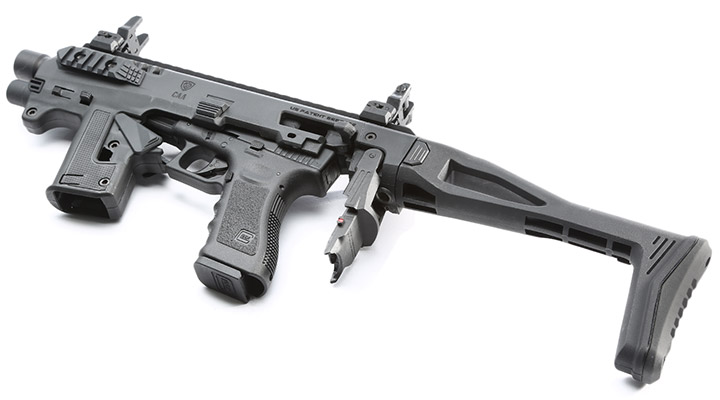 CAA Airsoft Division Micro RONI Conversion Kit f. TM / KSC / VFC / WE G17 / G18C / G22 / G31 schwarz - Advanced Bild 9