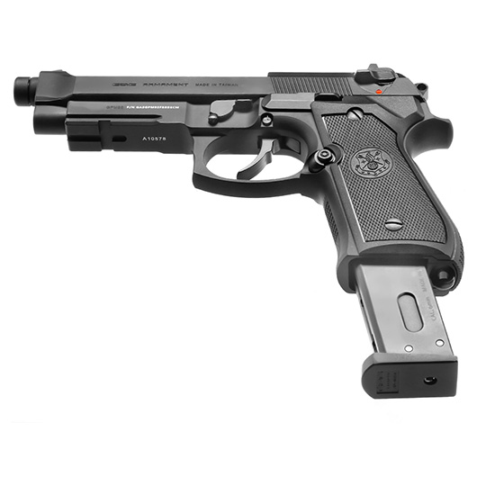 G&G GPM92 GP2 Airsoftpistole Vollmetall GBB 6mm BB schwarz inkl. Pistolenkoffer Bild 5