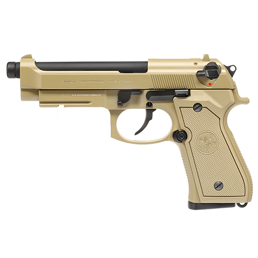 G&G GPM92 GP2 Vollmetall GBB 6mm BB Desert Tan oliv inkl. Pistolenkoffer Bild 1