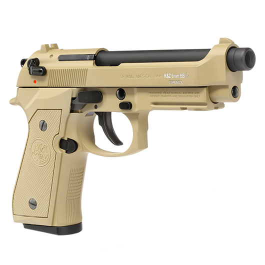 G&G GPM92 GP2 Vollmetall GBB 6mm BB Desert Tan oliv inkl. Pistolenkoffer Bild 8