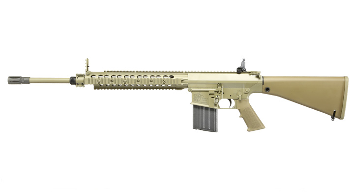 VFC KAC SR25 M110 SASS Sniper System Vollmetall Gas-Blow-Back 6mm BB Tan Bild 1