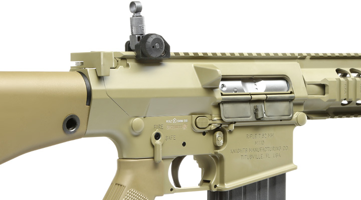 VFC KAC SR25 M110 SASS Sniper System Vollmetall Gas-Blow-Back 6mm BB Tan Bild 8