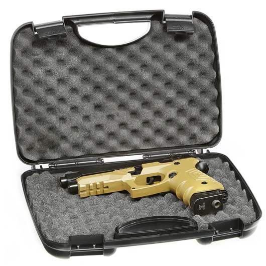 HFC M92 GripTac Airsoftpistole Vollmetall CO2 BlowBack 6mm BB coyote inkl. Pistolenkoffer Bild 7