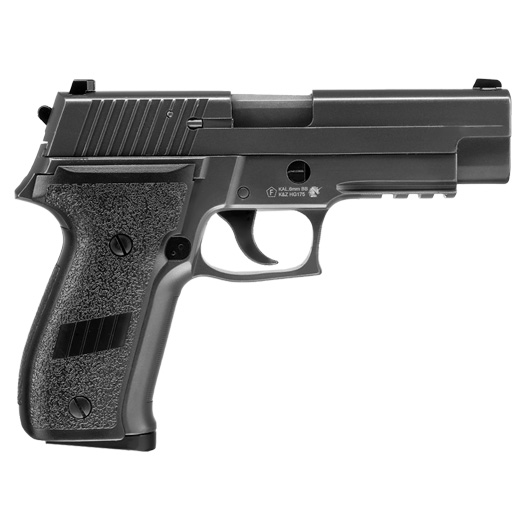 HFC H226 Airsoftpistole Vollmetall GBB 6mm BB grau inkl. Pistolenkoffer Bild 3