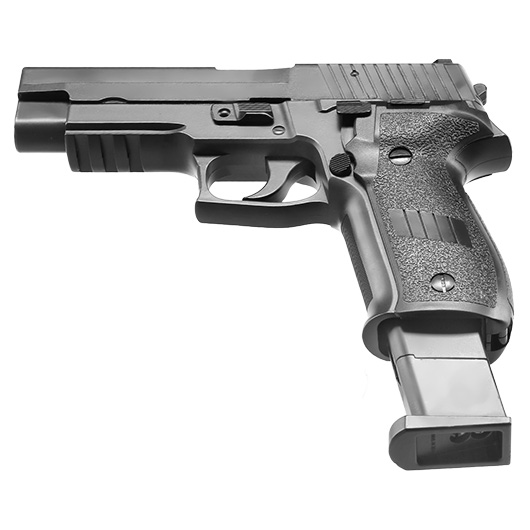 HFC H226 Airsoftpistole Vollmetall GBB 6mm BB grau inkl. Pistolenkoffer Bild 5