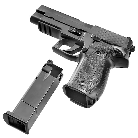 HFC H226 Airsoftpistole Vollmetall GBB 6mm BB grau inkl. Pistolenkoffer Bild 6