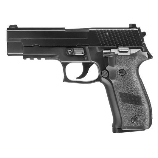 HFC H226 Vollmetall GBB 6mm BB schwarz inkl. Pistolenkoffer Bild 1