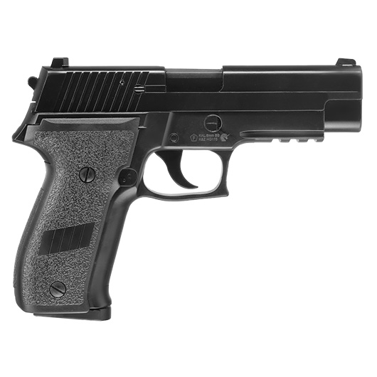 HFC H226 Airsoftpistole Vollmetall GBB 6mm BB schwarz inkl. Pistolenkoffer Bild 3