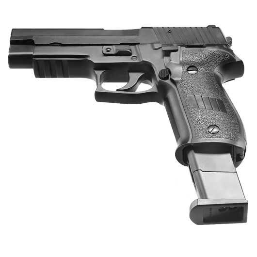 HFC H226 Airsoftpistole Vollmetall GBB 6mm BB schwarz inkl. Pistolenkoffer Bild 5