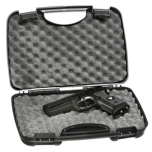 HFC Cougar Vollmetall GBB 6mm BB schwarz inkl. Pistolenkoffer Bild 7