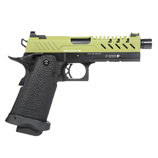 Ersatzteilset Vorsk Airsoft Hi-Capa 4.3 Vollmetall GBB 6mm BB Green / schwarz Bild 3