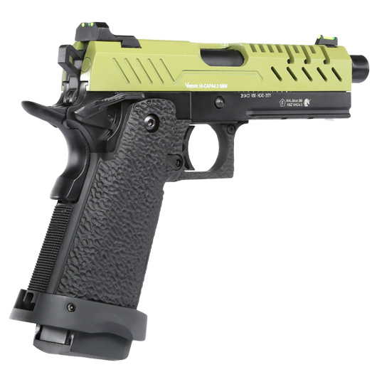 Ersatzteilset Vorsk Airsoft Hi-Capa 4.3 Vollmetall GBB 6mm BB Green / schwarz Bild 4